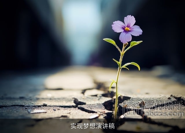 实现梦想演讲稿