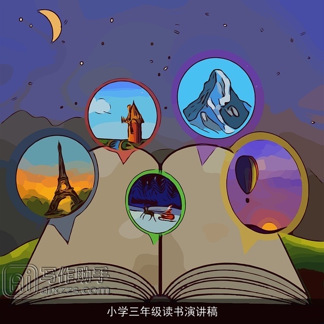 小学三年级读书演讲稿