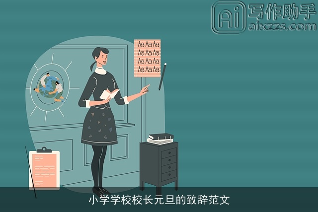 小学学校校长元旦的致辞范文