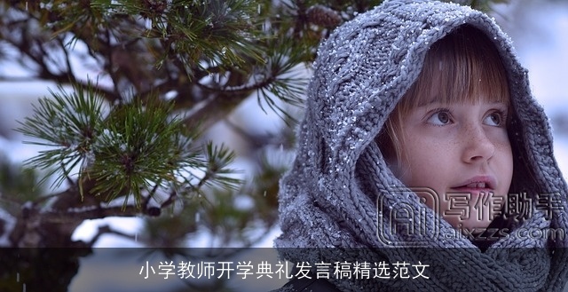 小学教师开学典礼发言稿精选范文