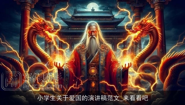 小学生关于爱国的演讲稿范文_来看看吧