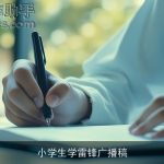 小学生学雷锋广播稿