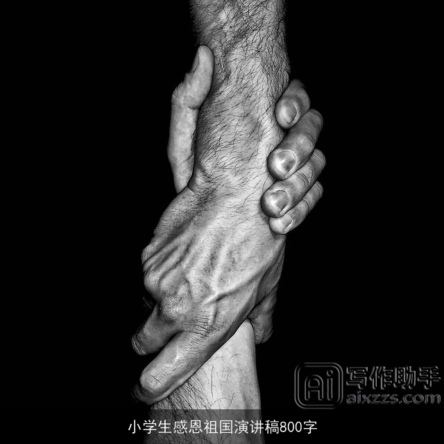 小学生感恩祖国演讲稿800字