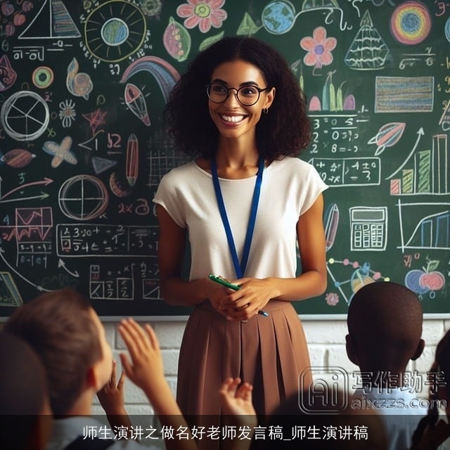 师生演讲之做名好老师发言稿_师生演讲稿
