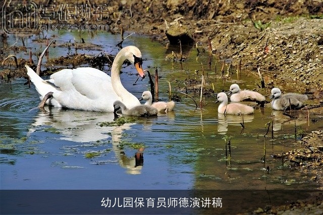 幼儿园保育员师德演讲稿