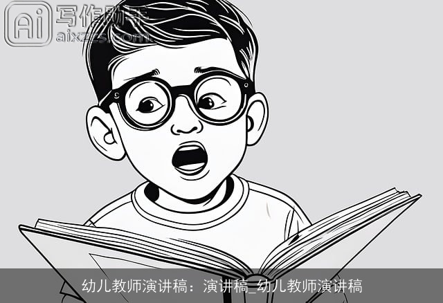 幼儿教师演讲稿：演讲稿_幼儿教师演讲稿