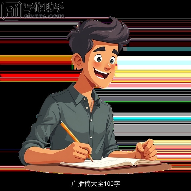 广播稿大全100字