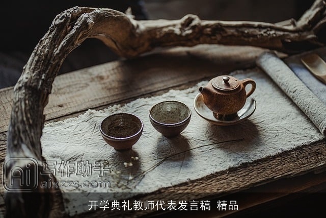 开学典礼教师代表发言稿 精品