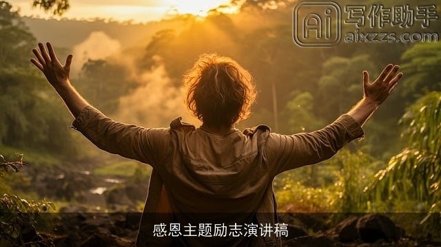 感恩主题励志演讲稿