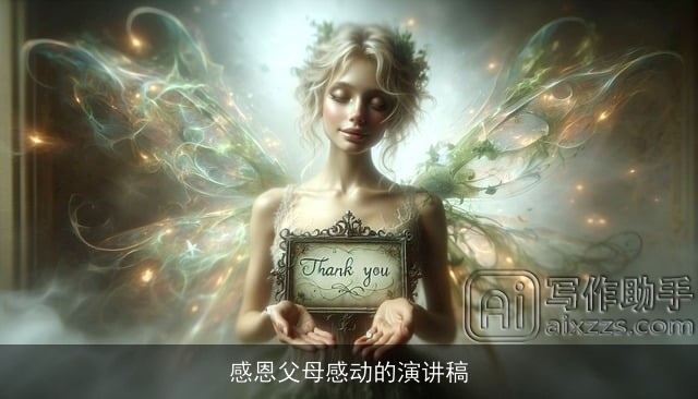 感恩父母感动的演讲稿
