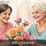 感恩父母的演讲稿