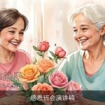 感恩班会演讲稿