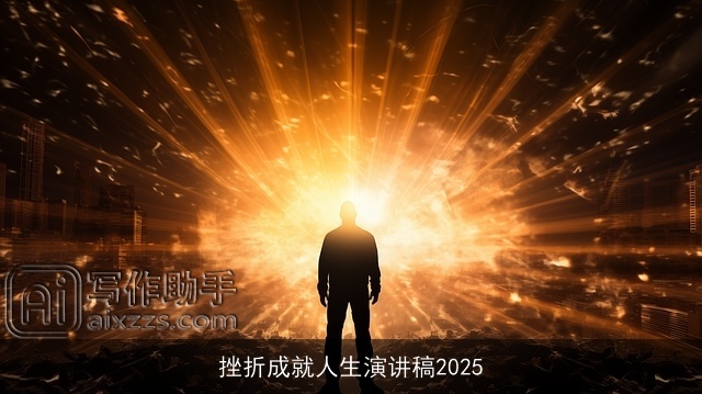 挫折成就人生演讲稿2025