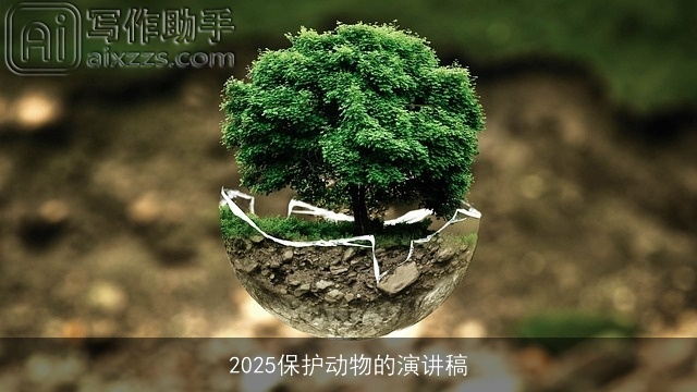 2025保护动物的演讲稿