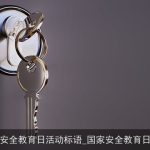 2025全民国家安全教育日活动标语_国家安全教育日横幅句子80句