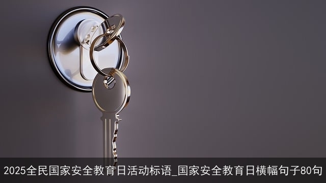 2025全民国家安全教育日活动标语_国家安全教育日横幅句子80句