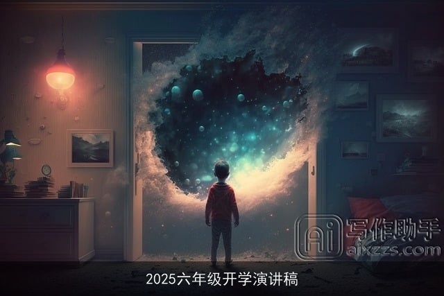 2025六年级开学演讲稿