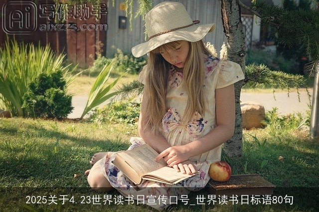 2025关于4.23世界读书日宣传口号_世界读书日标语80句