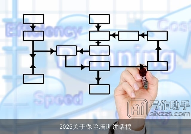 2025关于保险培训讲话稿