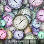 最新开学第一周升旗演讲稿