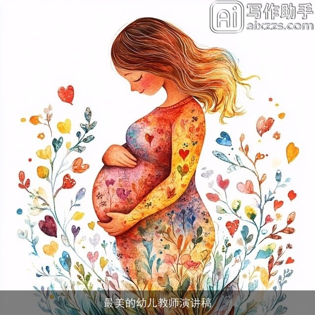 最美的幼儿教师演讲稿