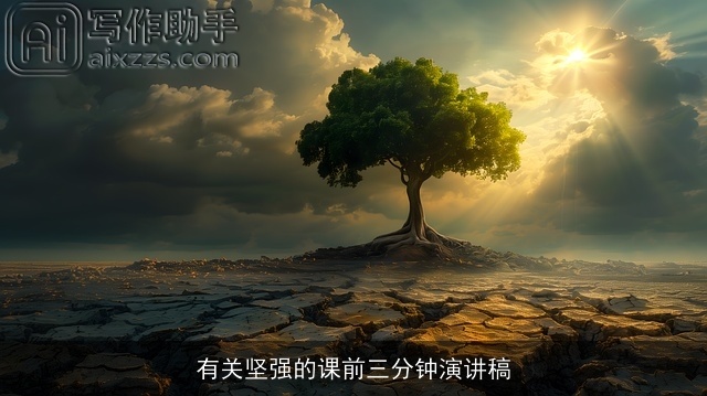 有关坚强的课前三分钟演讲稿