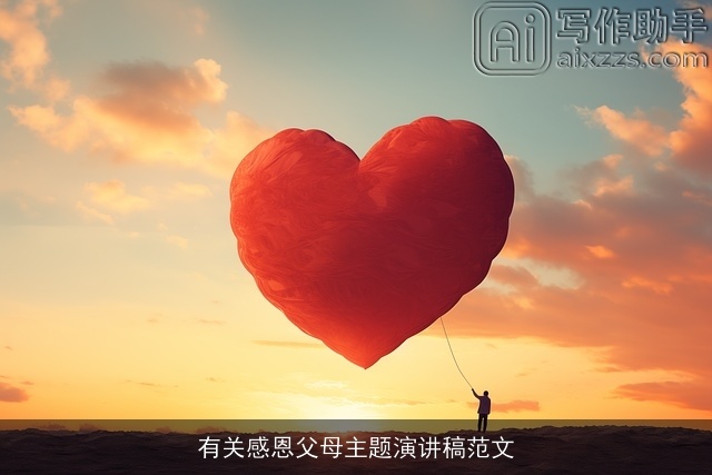 有关感恩父母主题演讲稿范文