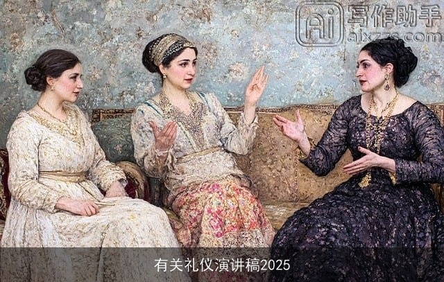 有关礼仪演讲稿2025