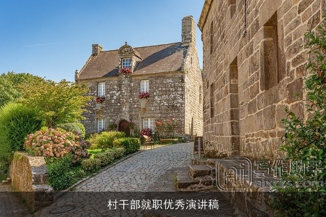 村干部就职优秀演讲稿