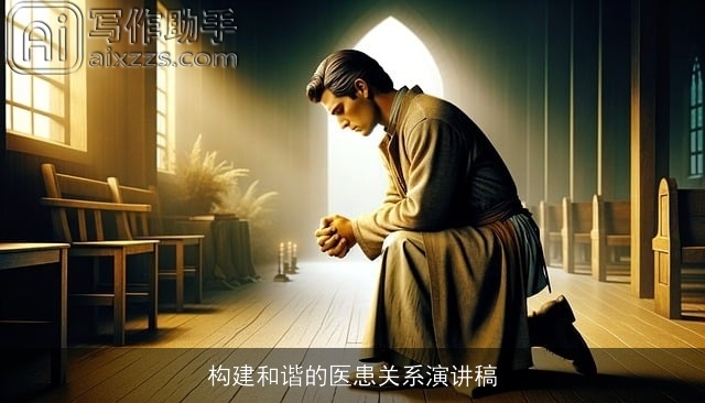 构建和谐的医患关系演讲稿