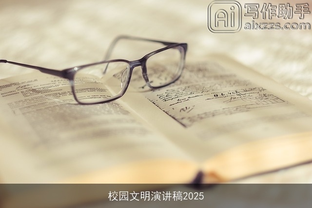 校园文明演讲稿2025