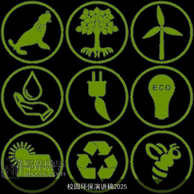 校园环保演讲稿2025