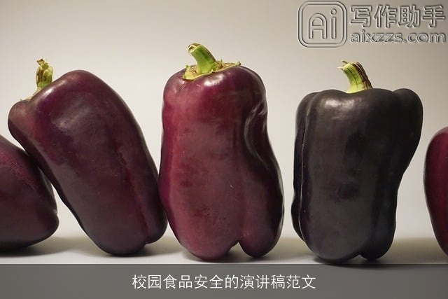 校园食品安全的演讲稿范文