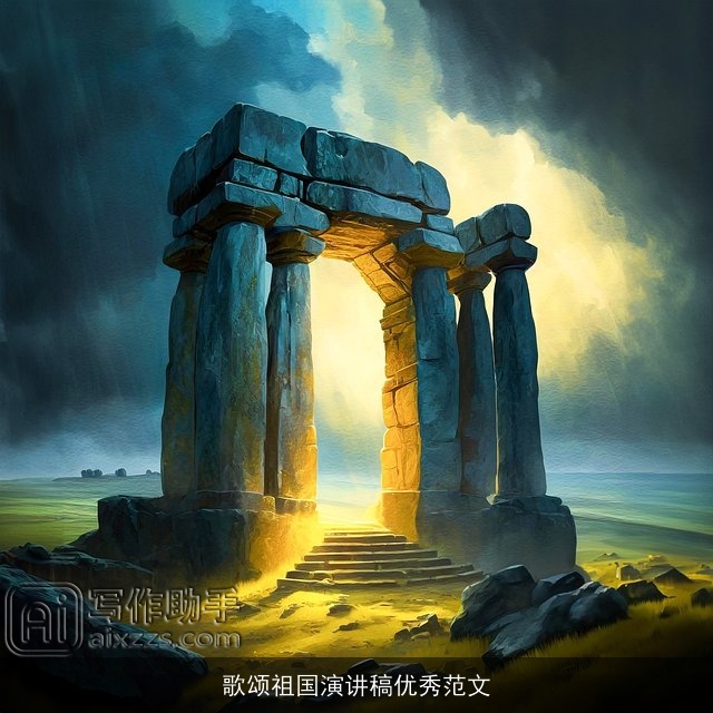 歌颂祖国演讲稿优秀范文