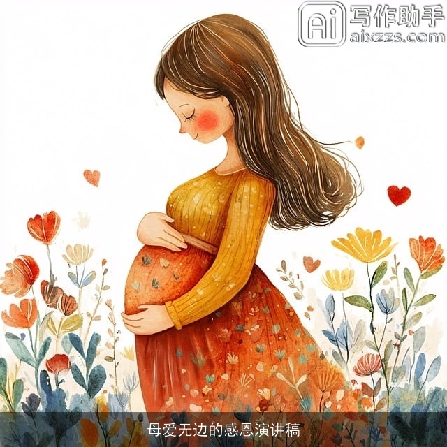 母爱无边的感恩演讲稿