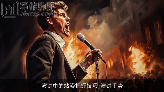 演讲中的站姿把握技巧_演讲手势