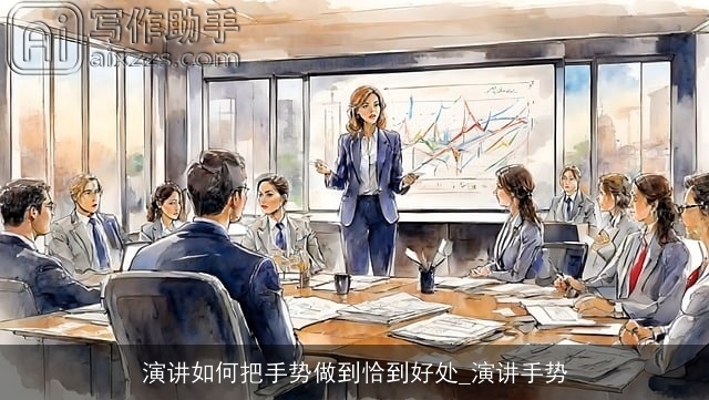 演讲如何把手势做到恰到好处_演讲手势