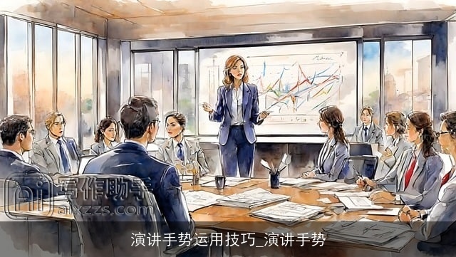 演讲手势运用技巧_演讲手势