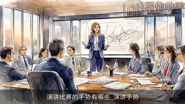 演讲比赛的手势有哪些_演讲手势