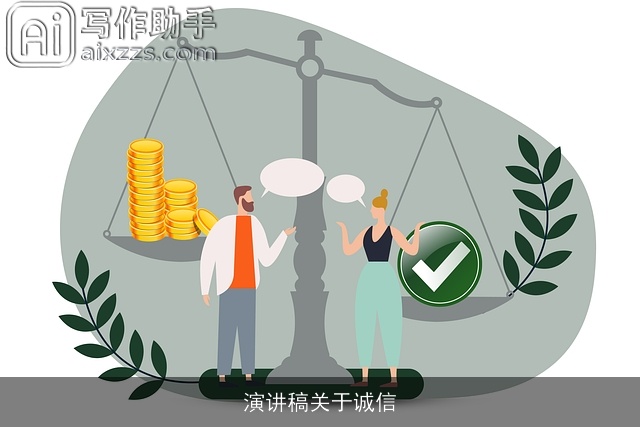 演讲稿关于诚信