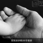 爱国演讲稿300字最新