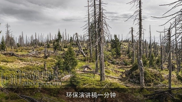 环保演讲稿一分钟