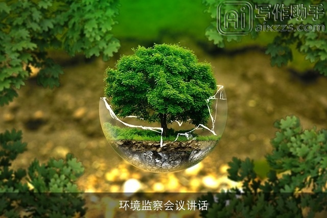 环境监察会议讲话