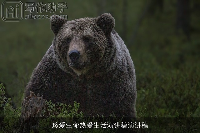 珍爱生命热爱生活演讲稿演讲稿