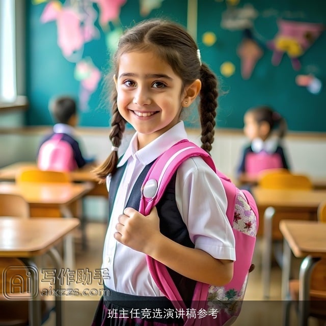 班主任竞选演讲稿参考