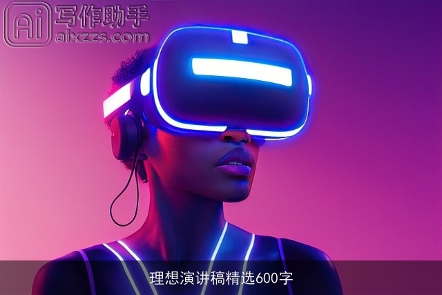 理想演讲稿精选600字