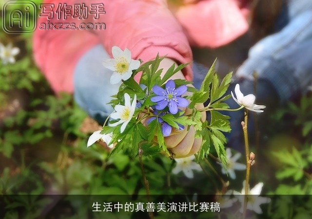 生活中的真善美演讲比赛稿