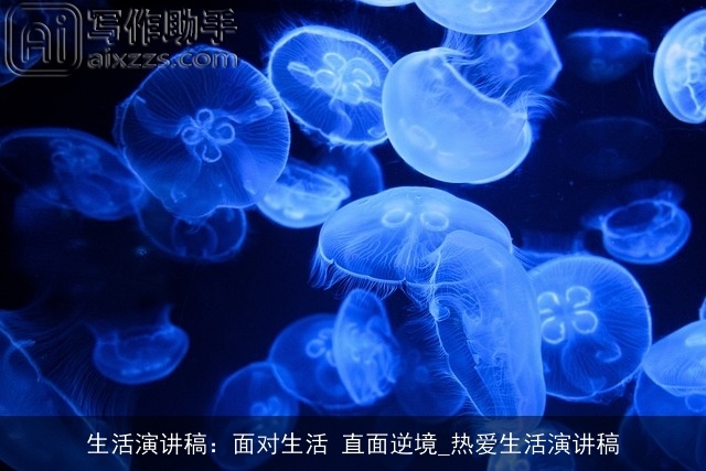 生活演讲稿：面对生活 直面逆境_热爱生活演讲稿