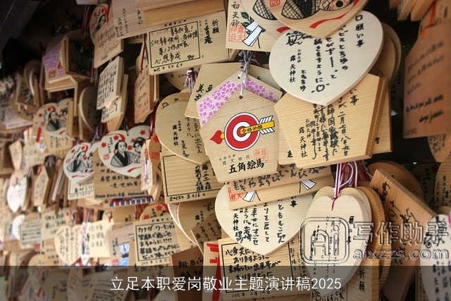 立足本职爱岗敬业主题演讲稿2025