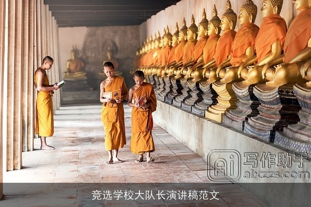 竞选学校大队长演讲稿范文